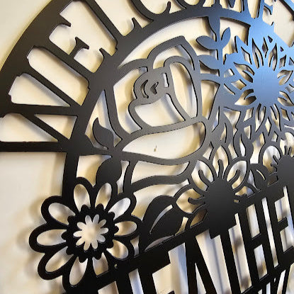 Personalized Garden Welcome Sign