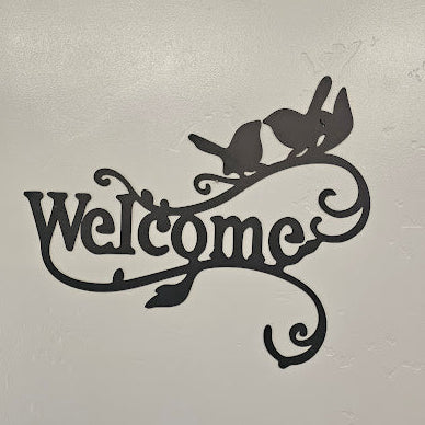Branch and Banter Welcome Sign