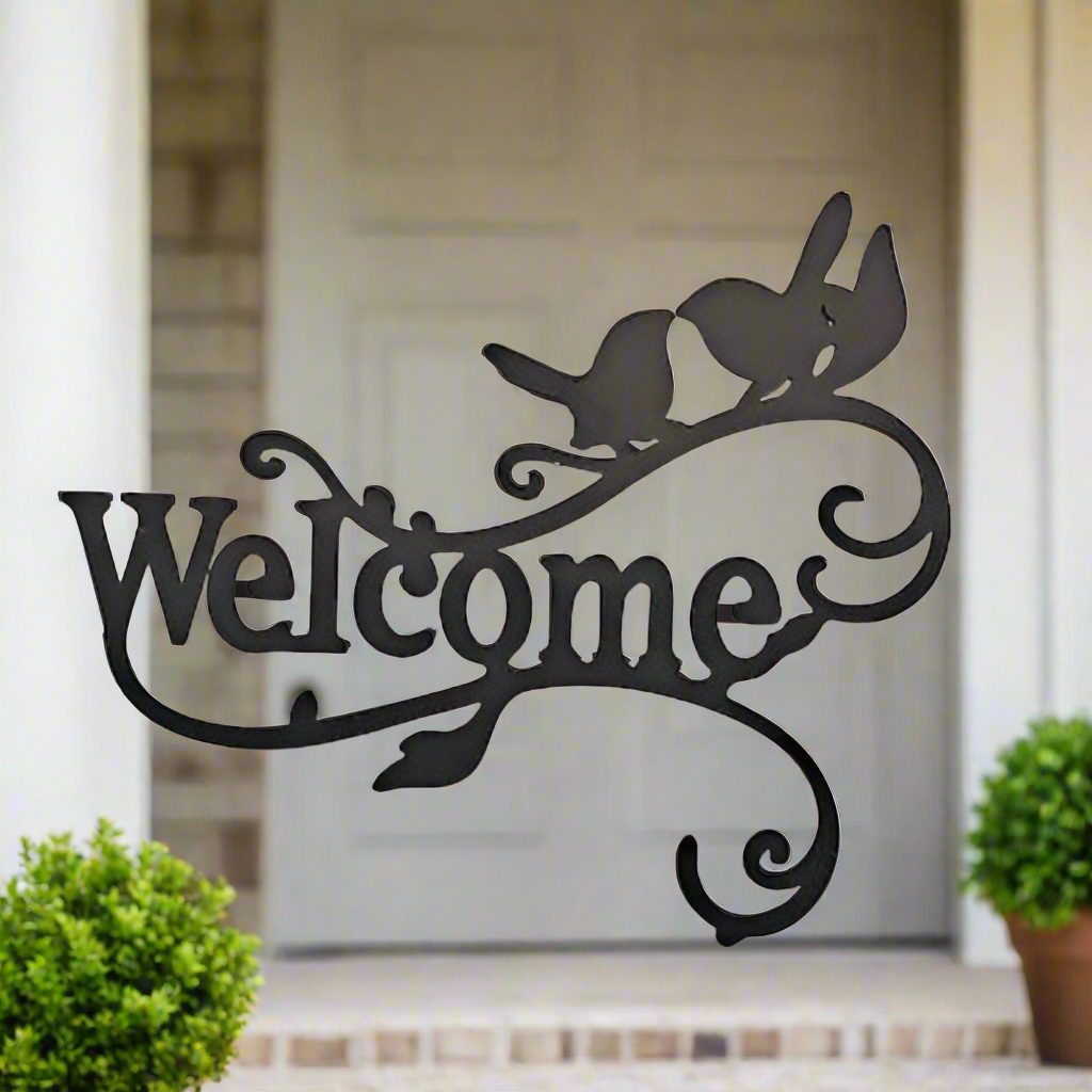 Branch and Banter Welcome Sign