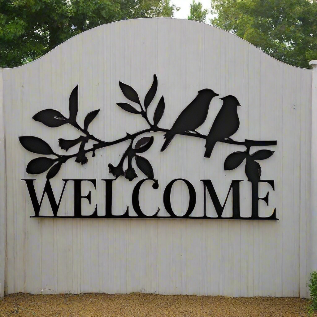 Ever Near Welcome Sign