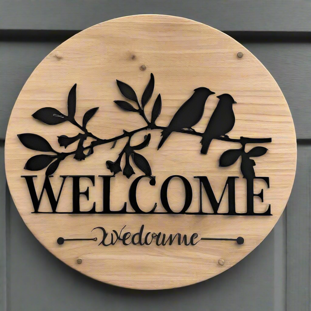 Ever Near Welcome Sign