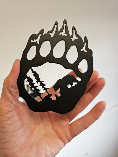 Bear Tracks Wall Decor