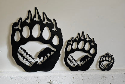 Bear Tracks Wall Decor