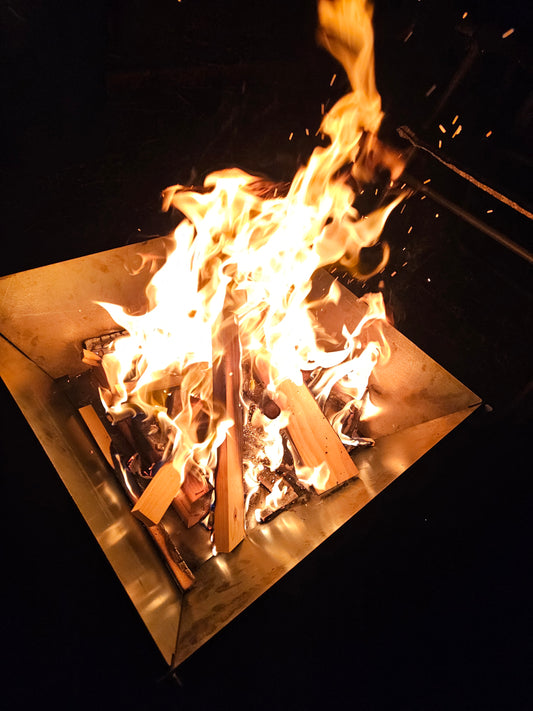 Flat Pack Fire Pit