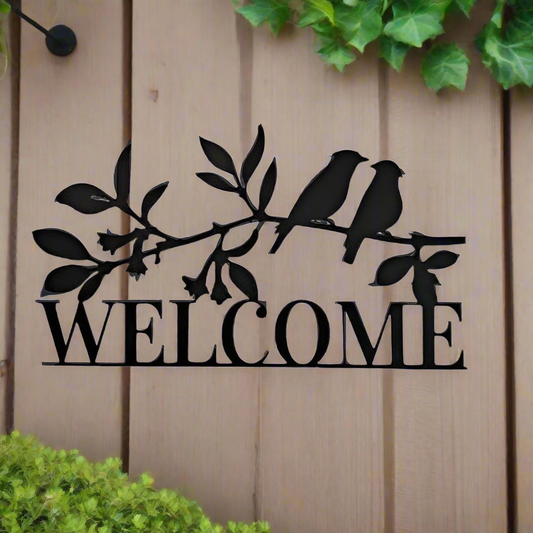 Ever Near Welcome Sign
