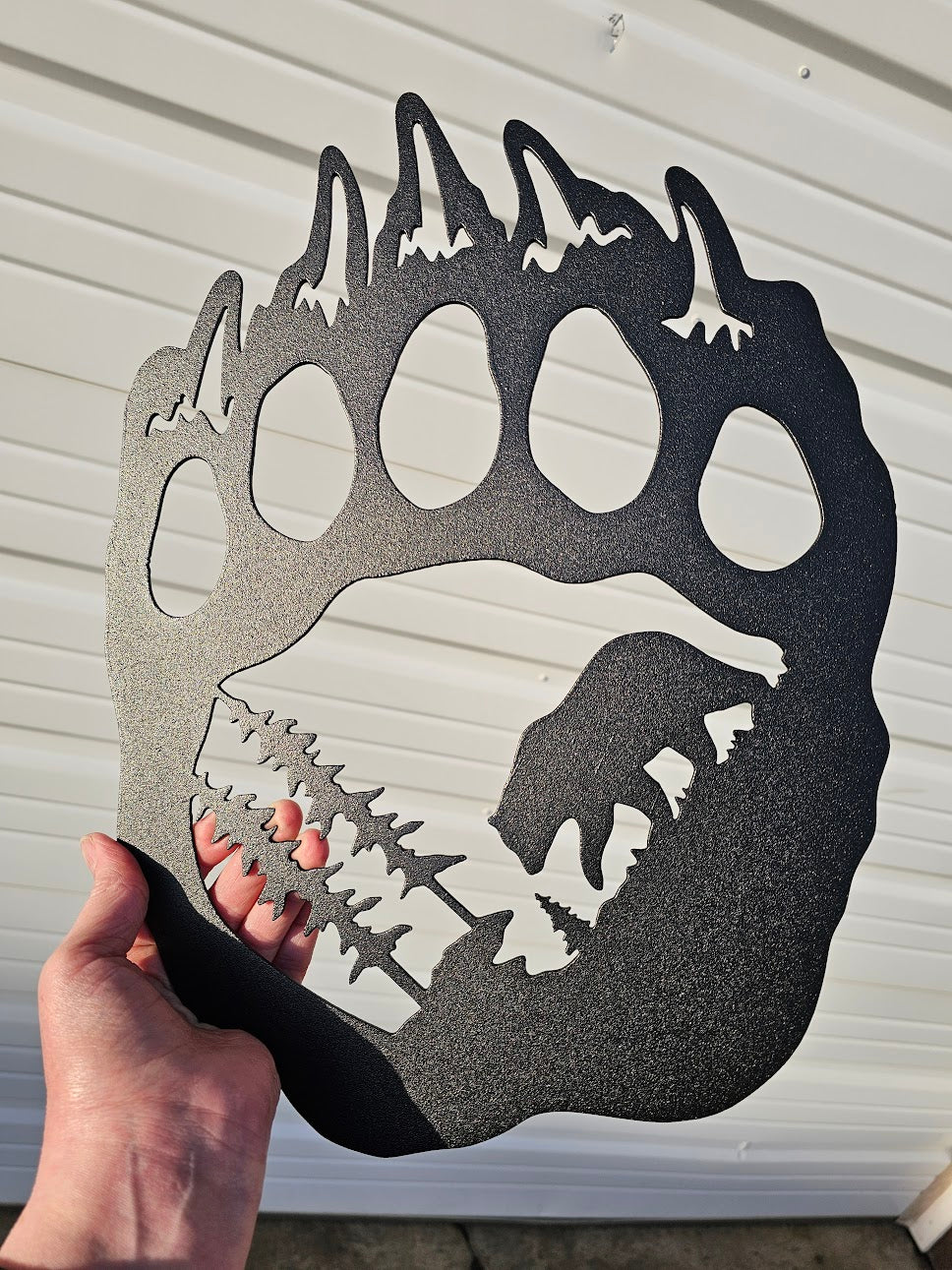 Bear Tracks Wall Decor
